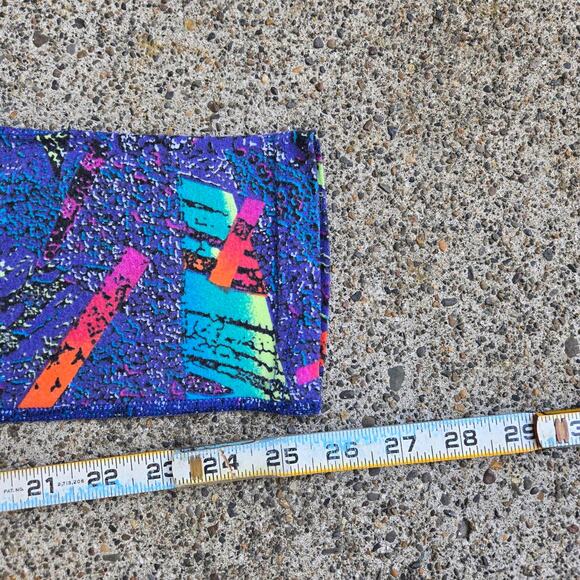 Vtg 80s 90s Og Rare NIKE ACG Abstract All Over Print Workout Pants Leggings 25" - Picture 8 of 8